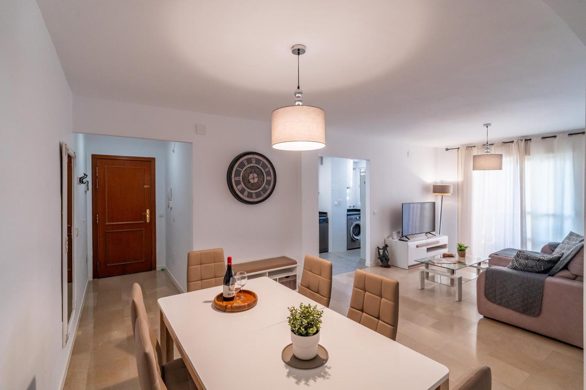 Casa Playa Guadalmar, Beautiful Apartment In Front Of The Sea, Wifi, Ac, Smart Tv, Private Parking Malaga Exterior photo